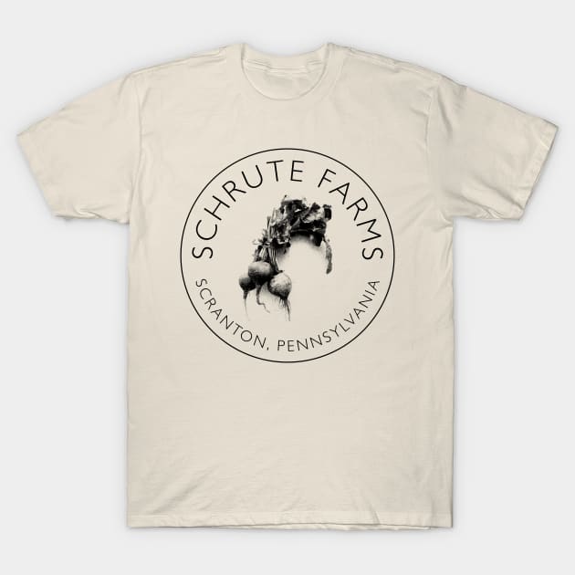 Schrute Farms T-Shirt by fullgrownham